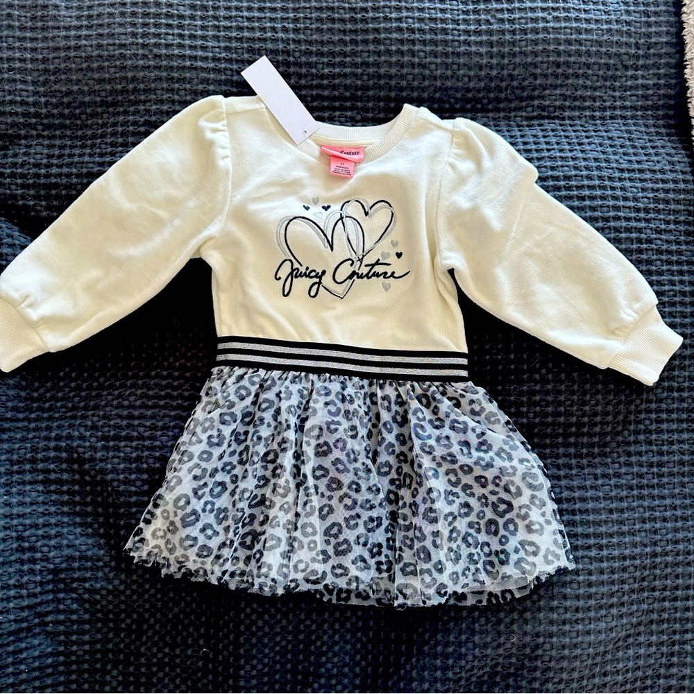 NWT •• juicy couture toddler dress